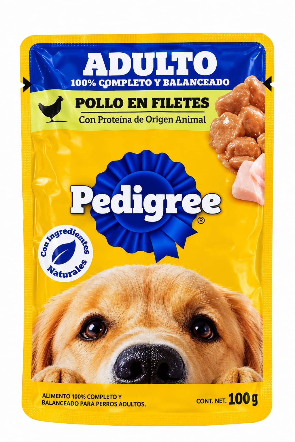 Pedigree Adulto en Filetes - Alimento Húmedo Perros 100Gr