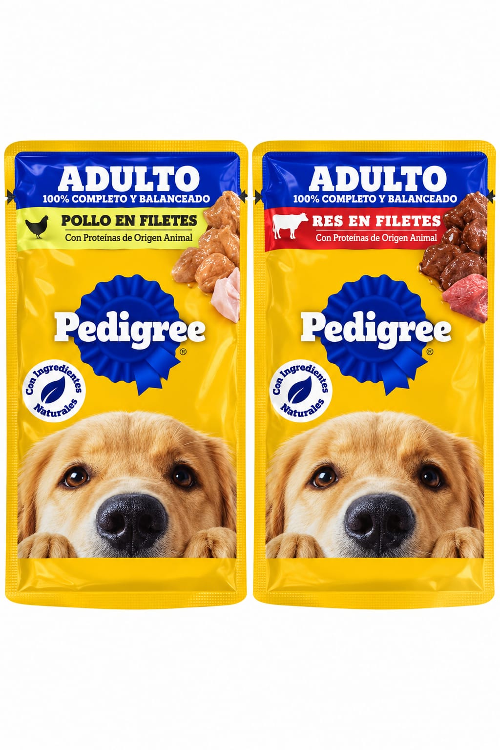 Pedigree Adulto en Filetes - Alimento Húmedo Perros 100Gr