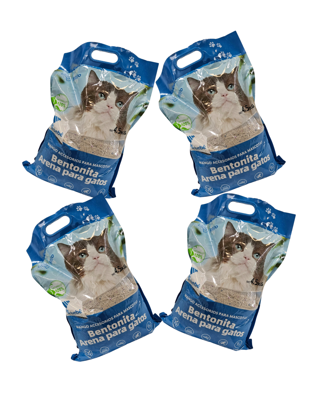 Arena Para Gatos Con Aroma Bolsa x4 und de 4.5 kl