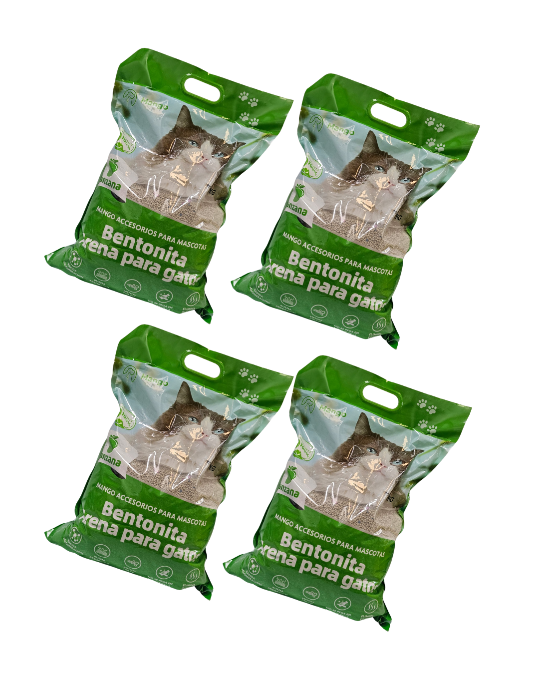 Arena Para Gatos Con Aroma Bolsa x4 und de 4.5 kl