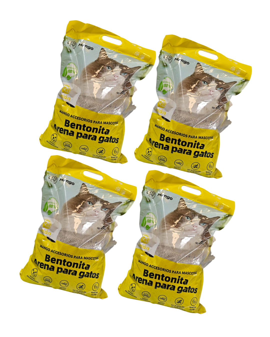 Arena Para Gatos Con Aroma Bolsa x4 und de 4.5 kl