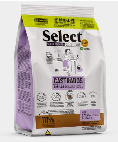 Select by Monello Castrados Gatos Adultos 1,5 kl