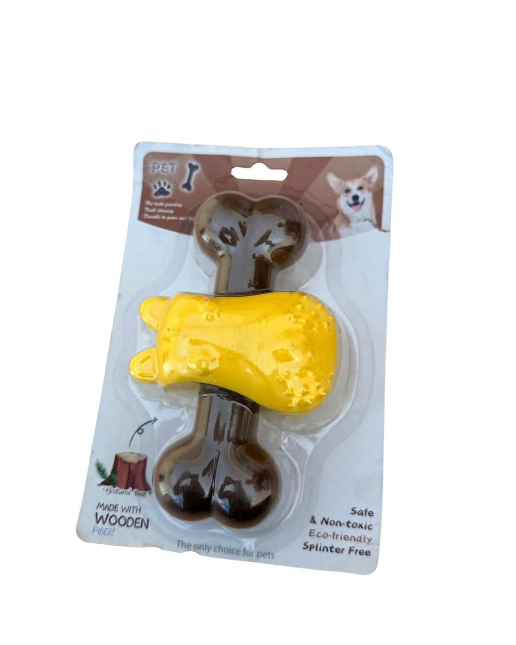 Hueso comestible con agarradero