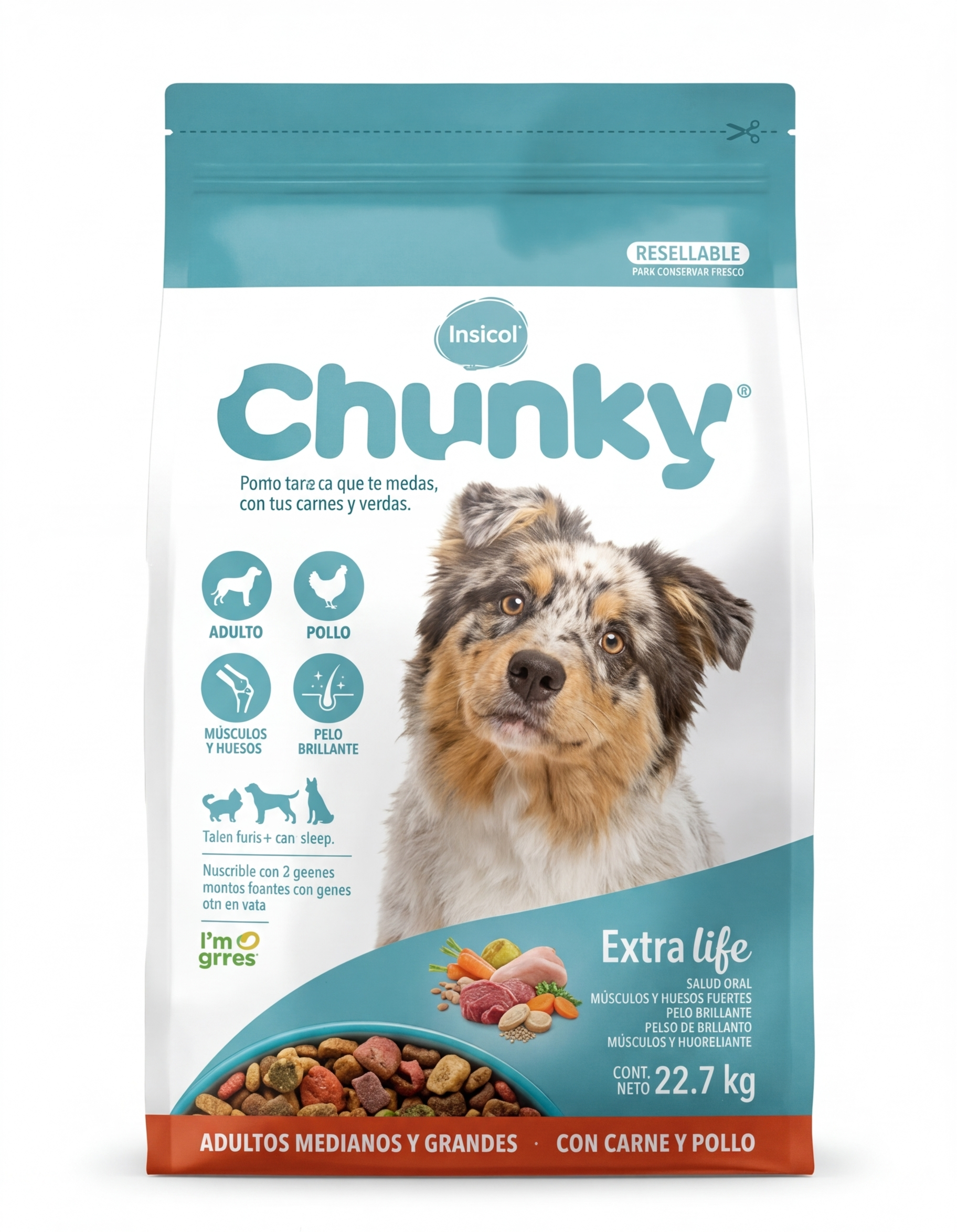 Chunky adulto 500 gramos