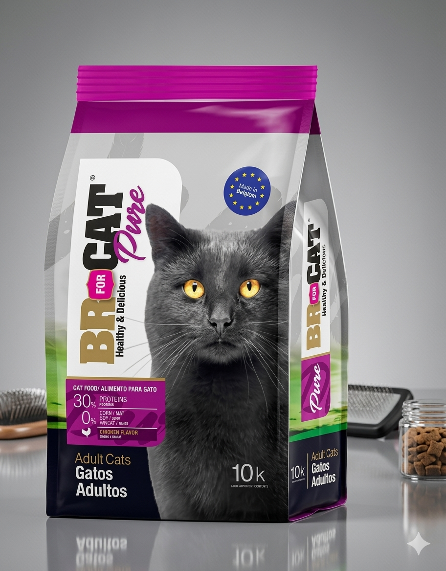 BR for cat gato adulto  pollo 10 kl