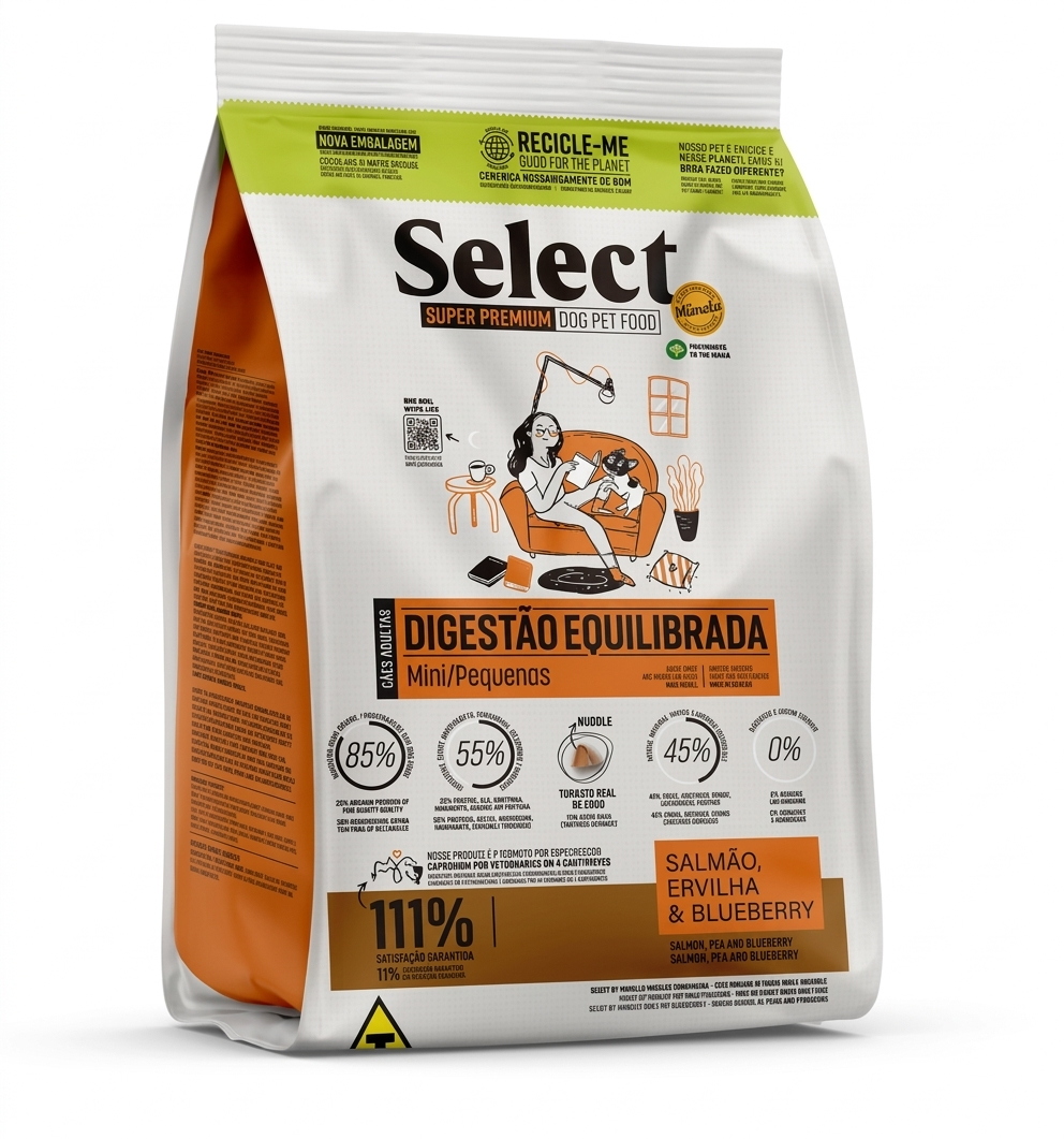 Select Super Premiun Digestión Equilibrada Adultos Razas Mini y pequeñas 2 kl