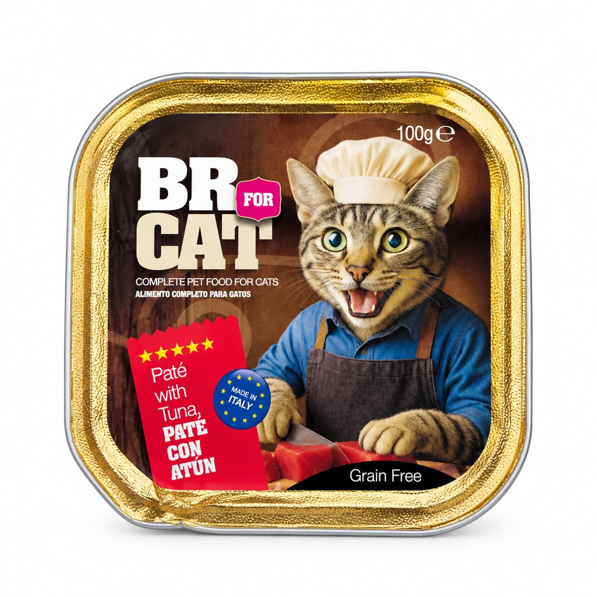 BR FOR CAT Paté 100Gr