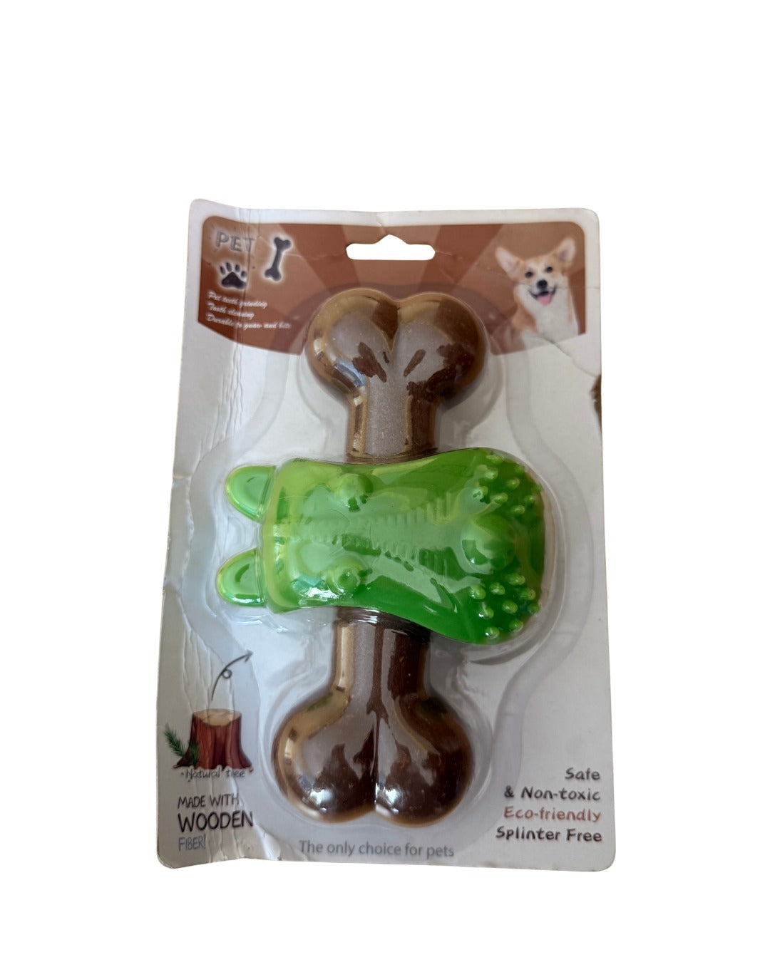 Hueso comestible con agarradero