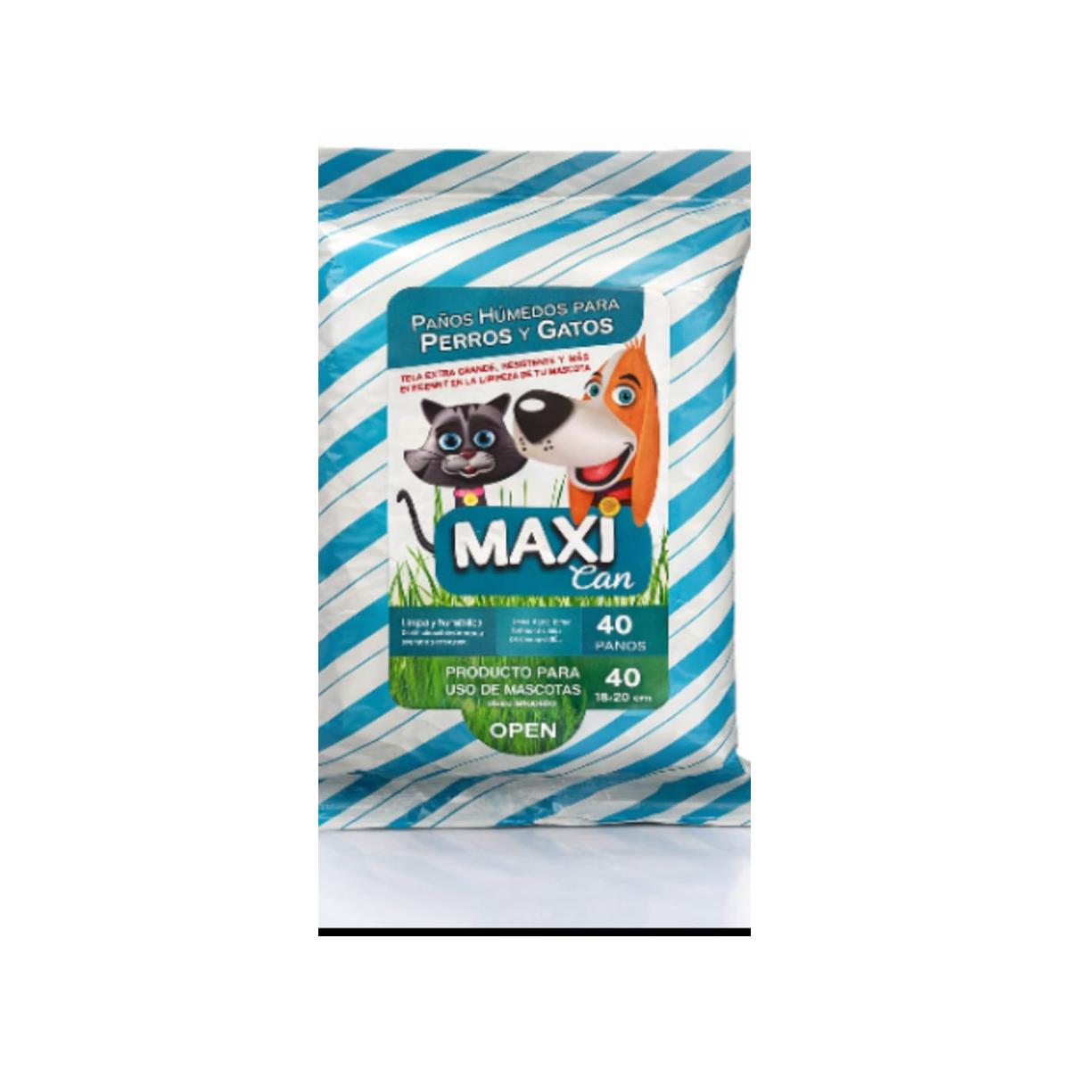 Pañitos Maxi can 40 unidades
